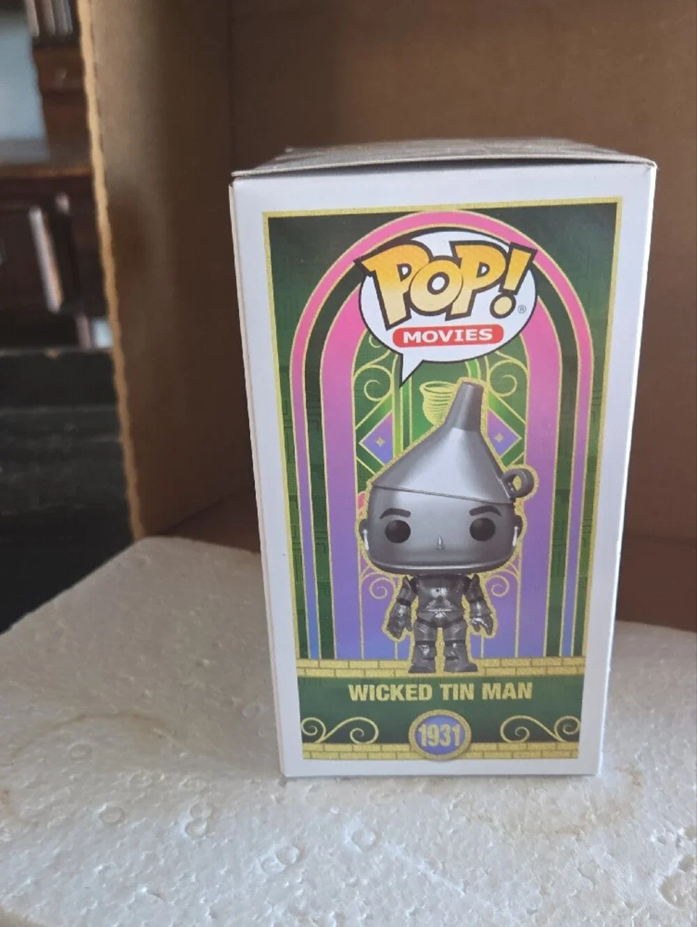 Funko Pop! Movies Wicked Tin Man Metallic Silver Figure